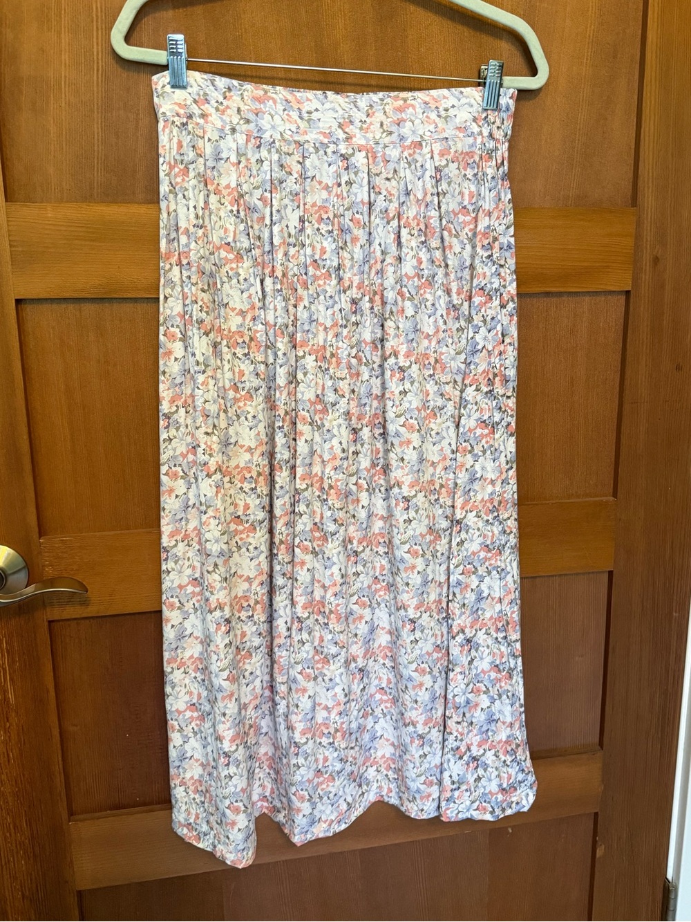 Vintage COTTAGE Midi Skirt Large